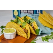 (4 pack) Siete Family Foods Grain Free Crunchy Taco Shells, 12 Count