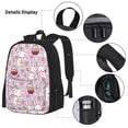 thumbnail image 3 of Fotbe Easter Rabbit Set Escolar 3 en 1 para Niños - Mochila Duradera con Lonchera Aislante y Estuche para Lápices - Mochila Escolar para Niños y Niñas, 3 of 7