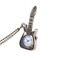 thumbnail image 5 of Personality Classic Retro Quartz Watch Punk Guitar Pocket Watch Necklace, 5 of 5