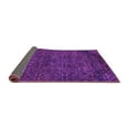 thumbnail image 2 of Ahgly Company Indoor Rectangle Abstract Purple Modern Area Rugs, 4' x 6', 2 of 4