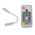 thumbnail image 1 of 2xmini 17 Touches Rgb Led Contrôleur Rf Télécommande pour Led Bande Lumineuse Dc5-24v, 1 of 1