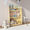 Natural, variant on 3 Tier Kids Book Shelf for Kids, Kids Book Rack, Book Rack Organizer, Book Display Shelf for Bedrooms, Playrooms, and Classrooms, White