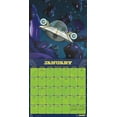 thumbnail image 3 of Trends International 2024 Cartoon Network Rick and Morty Mini Wall Calendar & Push Pins & Push Pins, 3 of 8