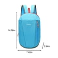 thumbnail image 3 of Jusqu'à 65 % de Réduction sur Sac à Bandoulière Imperméable avec Trou USB et Trou pour Écouteurs Sac à Dos de Randonnée Organisateurs et Rangement, 3 of 6
