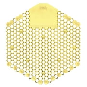Wave 3d Urinal Deodorizer Screen, Citrus Scent, Yellow, 10/box | Bundle of 5 Boxes