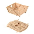 thumbnail image 3 of Basket,With Feet Collapsible Colander Kitchen Collapsible Drain With Feet Ideal And Kitchen Fruit And Drain Kitchen, 3 of 6