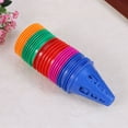 thumbnail image 2 of 25 PCS Multi-purpose Windproof Thickened Plastic Cones for Soccer Roller Skating Physical Sports Training, 2 of 7