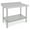 48x24x35inch, variant on Stainless Steel Kitchen Cart, Kitchen Prep Table with Wheels and Backsplash, Nsf Heavy Duty Table for Commercial Kitchen, Restaurant, Home, Garage and Hotel
