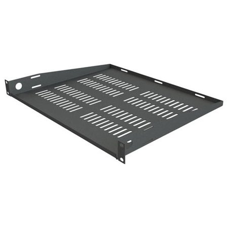 Powder Coated Vent Cover - Vented Rack Shelf, 1 Space, For 18C875, Price For: Each Includes: Mounting Screws Load Capacity (Lb.): 50 Finish: Powder Coated Item: Vented Rack Shelf.., By Video Mount Products,USA