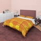 thumbnail image 5 of Geométrico Amarillo Naranja Otoño Funda Nórdica Juego de Cama de Otoño, Colcha Boho,, 5 of 6