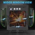 thumbnail image 3 of Casco de soldadura AZZUNO con oscurecimiento automático, alimentado por energía solar, 3 of 8