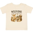 thumbnail image 3 of Inktastic Wild One Happy 1st Birthday Woodland Animals Boys or Girls Baby T-Shirt, 3 of 5