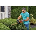 thumbnail image 2 of BLACK+DECKER 16 In. Dual-Action Blade Electric Hedge Trimmer, Lightweight, Corded, 2 of 10