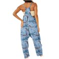 thumbnail image 4 of Lolmot Womens Jumpsuits Casual Summer Loose Baggy Print Jumpsuit with Pockets Fashion Playsuit Trousers Overalls Sling Jumpsuit, 4 of 5
