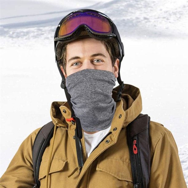 Hombres Mujeres Cuello Gaiter Cara Cubierta Máscara Bufanda Envolturas para