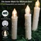 thumbnail image 1 of 20pcs Led Candle Led Fairy Tale Light Cordless Adjustable Candle Light Flameless Christmas Candle Suitable for Christmas Trees, Christmas Decorations, 1 of 3