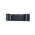 thumbnail image 4 of Pemberly Row Contemporary Bench with Solid Wood Frame in Black, 4 of 10