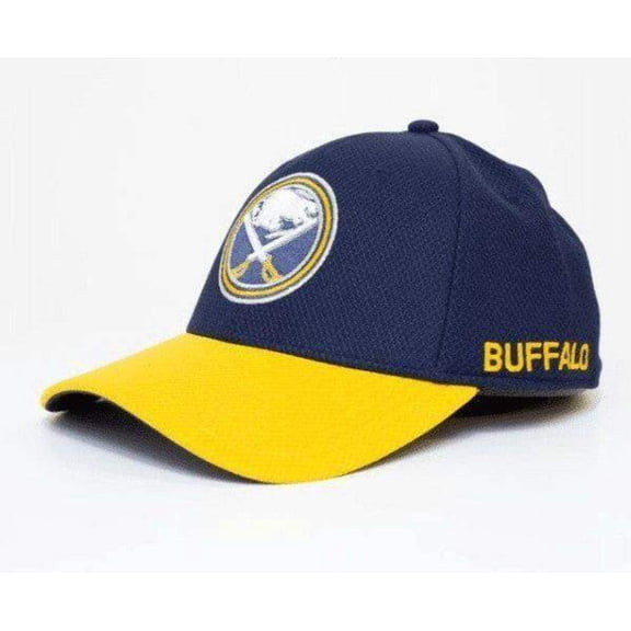 Buffalo Sabres Adidas Coach blue and yellow cap or hat NEW WITH TAGS