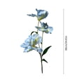 thumbnail image 3 of Artificial Flower Stem Soft Plastic Faux Flowers for Wedding Decor, Home Decoration, Bouquets and Photo Props, 3 of 6