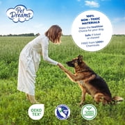 Pet Dreams Dog Crate Pad - Washable Kennel Mat, Crate Pads for Dog Cages, Non-Toxic, Flat Indoor Cat Bed, Fits iCrate 18, 24, 30, 36, 42, 48 Inches Grey, X Small, 18