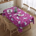 thumbnail image 2 of Cartoon Unicorn Pattern Rectangle Tablecloth 60"x84",Waterproof Polyester Rectangle Table Cloth, Wipeable Spillproof Polyester Tablecloth for Dining, Camping, Indoor and Outdoor, 2 of 5