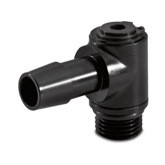 Mishimoto MMFT-M16-10SBK 90? Banjo Swivel M16x1.5 1/2" Barbed Fitting