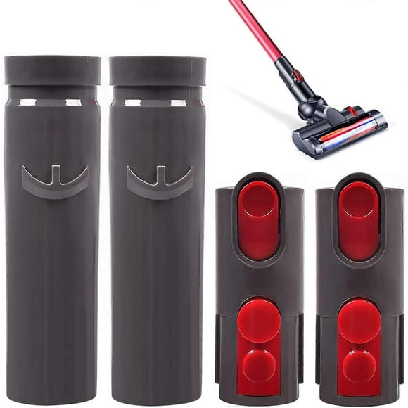 Lot de 4 Adaptateurs Dyson pour Aspirateur Dyson V6 vers V7 V8 V10 et Aspirateur (Deux Styles)