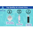 thumbnail image 3 of Refresh NSF-53 Premium Replacement Refrigerator Water Filter Compatible with Kenmore 46-9690, ADQ36006102 and LG LT700P, ADQ36006101 - Model R-9690Plus / R-9690Plus-S (1 Pack), 3 of 5
