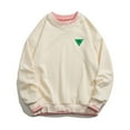 thumbnail image 1 of Pisexur Sweat à Capuche pour Hommes Couleur Unie Col Rond Graphique Décontracté Manches Longues Léger Grande Taille M-5TG, 1 of 8