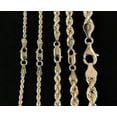 thumbnail image 5 of 14K Gold Rope Chain Gold Rope Chain Necklace 2mm 2.3mm 2.5mm 3mm 3.5mm 4mm 6mm 18-26 inches, 14K Gold Rope Chain, 14K Gold Chain,  Men Women (Width:4mm; Necklace length:28;), 5 of 6