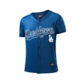 thumbnail image 1 of Jersey Los Angeles Dodgers FexPro México MLB Talla EG Manga Corta con Botones Azul Marino, 1 of 3