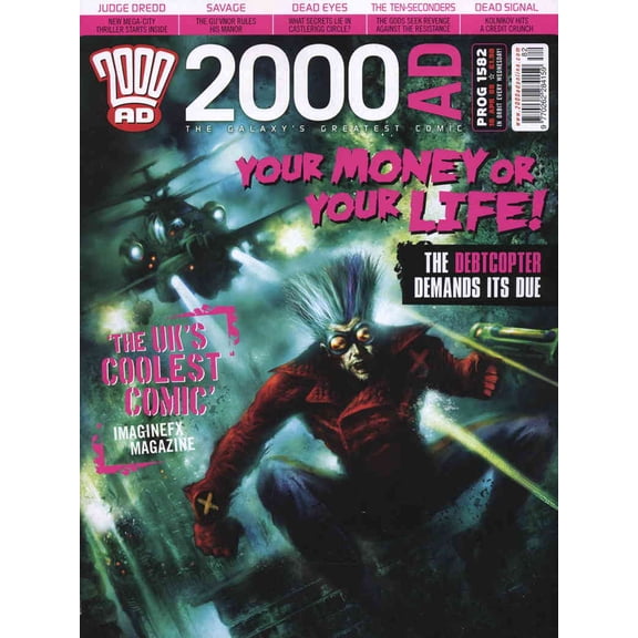 2000 A.D. #1582 VF ; Fleetway Quality Comic Book