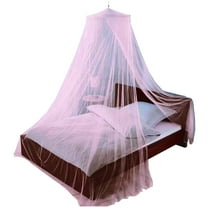 Just Relax Elegant Net Bed Canopy Set, Pink, Twin-Full