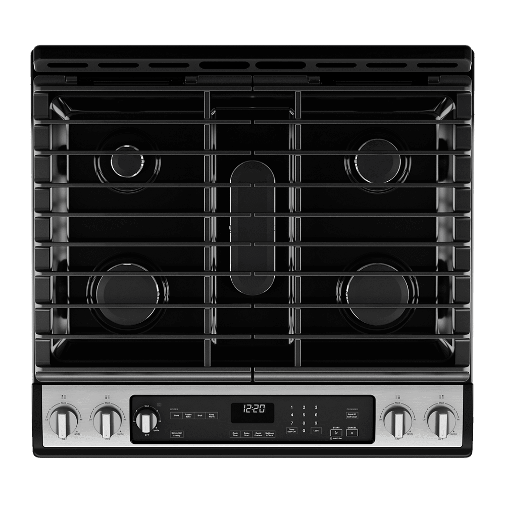 WHIRLPOOL WEG745H0LZ SLIDE IN GAS RANGE Stainless Steel
