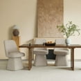 thumbnail image 3 of CHITA Upholstered Swivel Dining Chair, 3 of 10