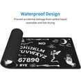 thumbnail image 4 of Mysterious Spirit Goth Gaming Mouse Pad, Long Extended XL Mousepad Desk Pad, Large Rubber Mice Pads Stitched Edges, 31.5'''' X 11.8'''', 4 of 6