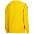 thumbnail image 3 of Girls Youth Wes & Willy  Gold Iowa Hawkeyes Shimmer Star Reverse Sweatshirt, 3 of 3