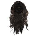 thumbnail image 2 of Pelucas Onduladas Largas Con Gancho Liso Ajustable, Imitando El Cabello Ondulado Largo Con Diseño De Red De Rosa Del Cuero Cabelludo, Para Fiestas, Cosplay Para Mujeres ANGGREK AHX3264, 2 of 8