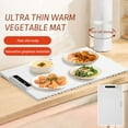 thumbnail image 3 of Portable Thin Electric Heating Tray Constants Temperature Warm Plate for Home Kitchen, 3 of 4