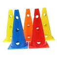 thumbnail image 5 of BESTOYARD 5Pcs Assorted Color Small Football Training Cones for Speed Flexibility and Coordination, 5 of 8