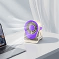 thumbnail image 7 of Virelaxpo Adjustable Speed Plug-in Desktop Fan, Quiet Compact Mini Table Fan for Personal Cooling in Home Office, Desk, and Bedroom Settings, 7 of 7