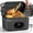 Black, variant on Cordless Heated Lunch Box, Rechargeable Warmer | 5-Surface Surround Heat Heated Leak Resistant Portable bag Adjustable Strap