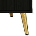 thumbnail image 5 of Castle Place Glam Sideboard Buffet Cabinet, Black, 5 of 8