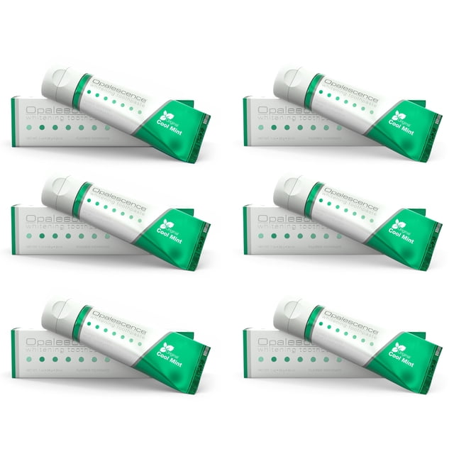 Pasta de dientes Opalescence Whitening Travel, tamaño 30 ml (paquete de 6)