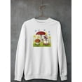 thumbnail image 3 of Gnome Neighbors Ii Sweatshirt Men -Grace Popp Designs, Male 4X-Large, 3 of 4