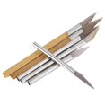 thumbnail image 2 of Cuchillo de ágata Pulidor de ágata de plata de diferentes formas para joyería de plata esterlina de oro Platino, 2 of 8