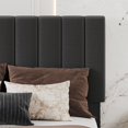thumbnail image 2 of EDTara Large Upholstered Bed Frame with Storage Drawers, Adjustable Headboard, Velvet Platform with Wooden Slats, No Box Spring Needed, 2 of 8
