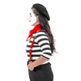 thumbnail image 7 of Costume Agent Women's Mime Halloween Cosplay Set Multicoloured, 7 of 7