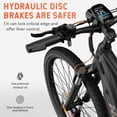 thumbnail image 6 of HOVSCO Electric Bike for Adults, 500W Peak Motor 20mph, 48V/15Ah, E-Mountain bicycle, UL2849, APP Control, 6 of 9