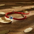 thumbnail image 5 of RSAMD Turkish Lucky Evil Eye Bracelets Women Handmade Braided Red Rope Jewelry Xmas-#4 Hand Lucky Evil Eye, 5 of 7